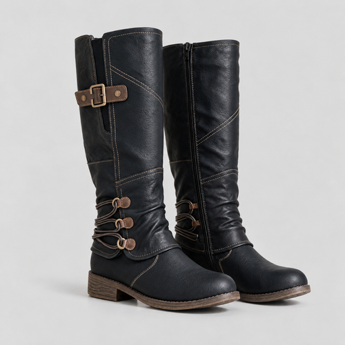 Chiara | Stivali Comfort con Fibbie