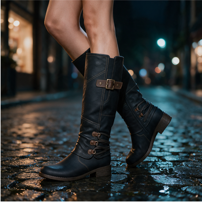 Chiara | Stivali Comfort con Fibbie