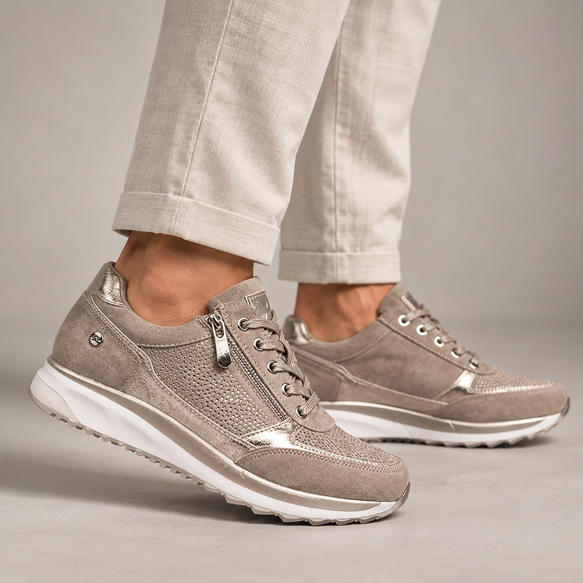 Martina | Scarpe Comfort con Zip
