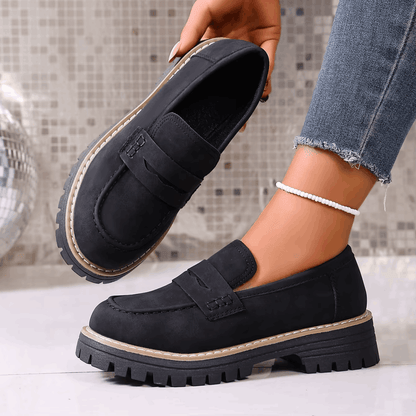 Elsa – Mocassini con Plateau in Stile College