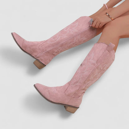 Valentina | Stivali Western con Tacco Basso