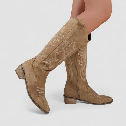 Valentina | Stivali Western con Tacco Basso